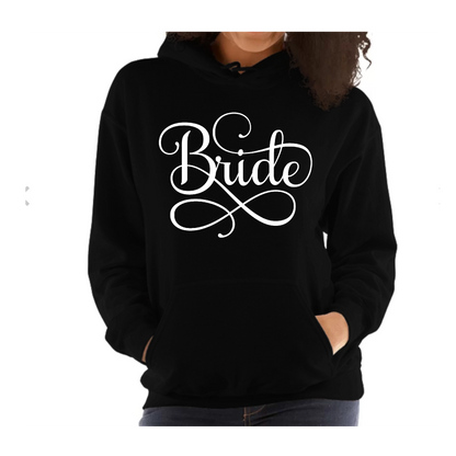 Bride Accessories, Wedding  Womens Graphic Hoodie