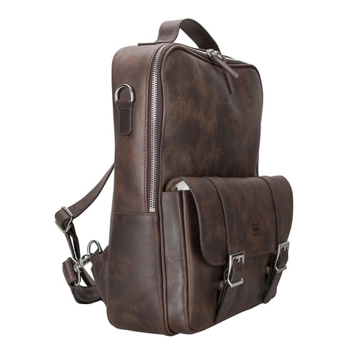 Molde Unisex Genuine Leather Backpack for Daily Life or Laptop /