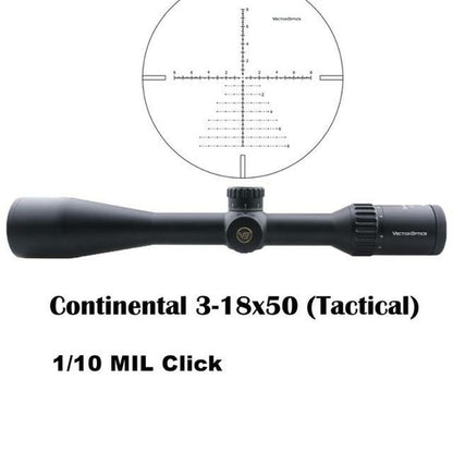 Optics Continental HD Top Riflescope German Sys Rifle Scope For