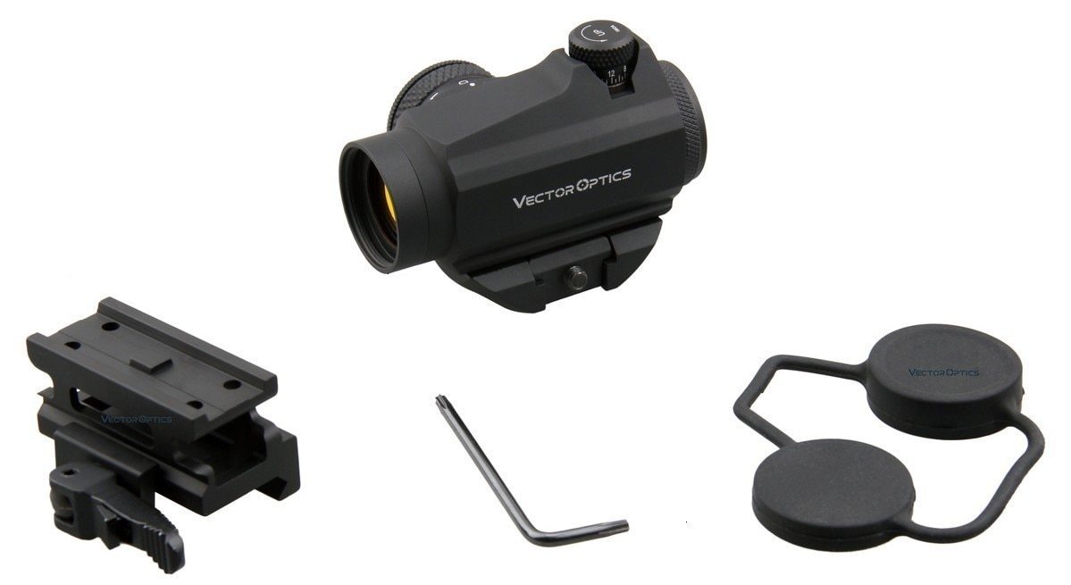 Vector Optics Maverick 1x22 GenII Red Dot Sight Tactical 3 MOA 11