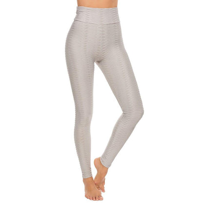 High waist yoga pants Hip-lifting fitness Gym pants net