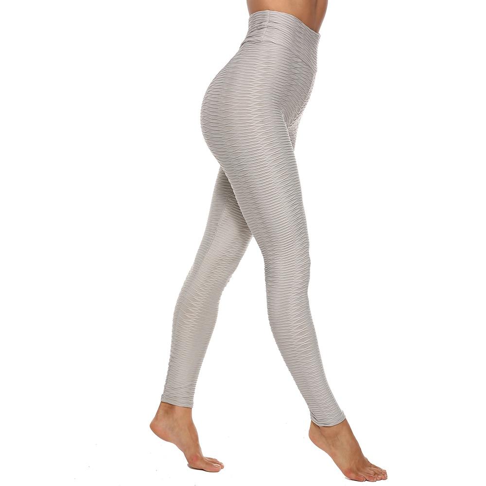 High waist yoga pants Hip-lifting fitness Gym pants net