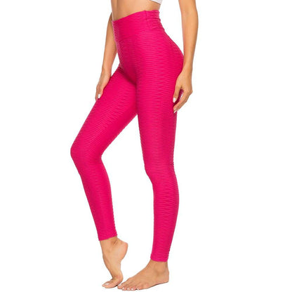 High waist yoga pants Hip-lifting fitness Gym pants net