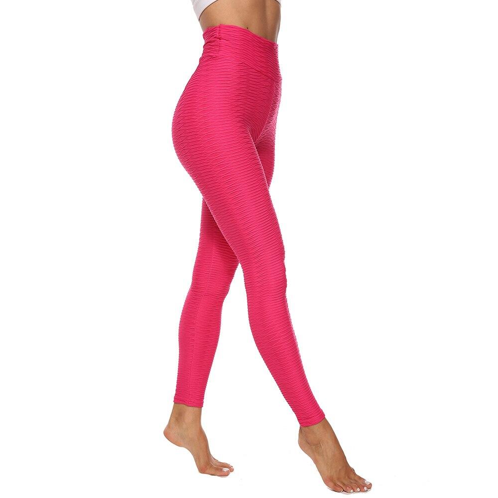 High waist yoga pants Hip-lifting fitness Gym pants net