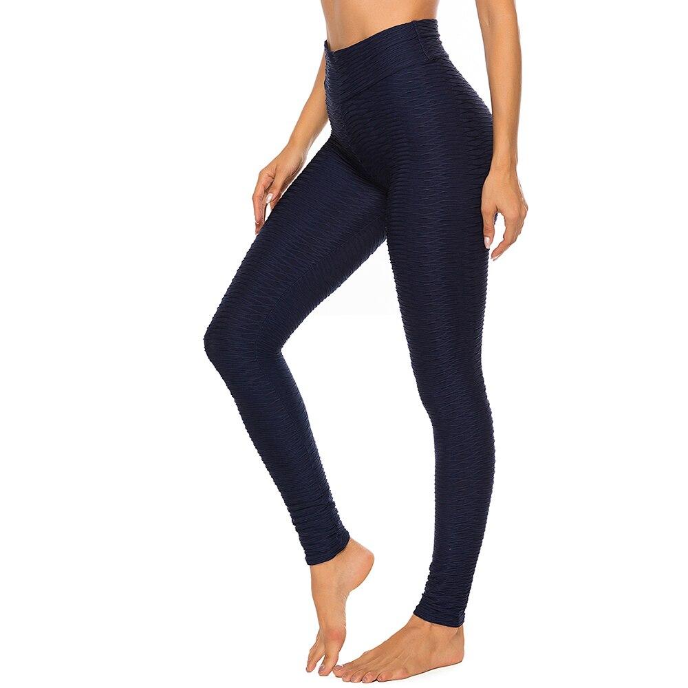 High waist yoga pants Hip-lifting fitness Gym pants net