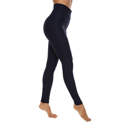 High waist yoga pants Hip-lifting fitness Gym pants net