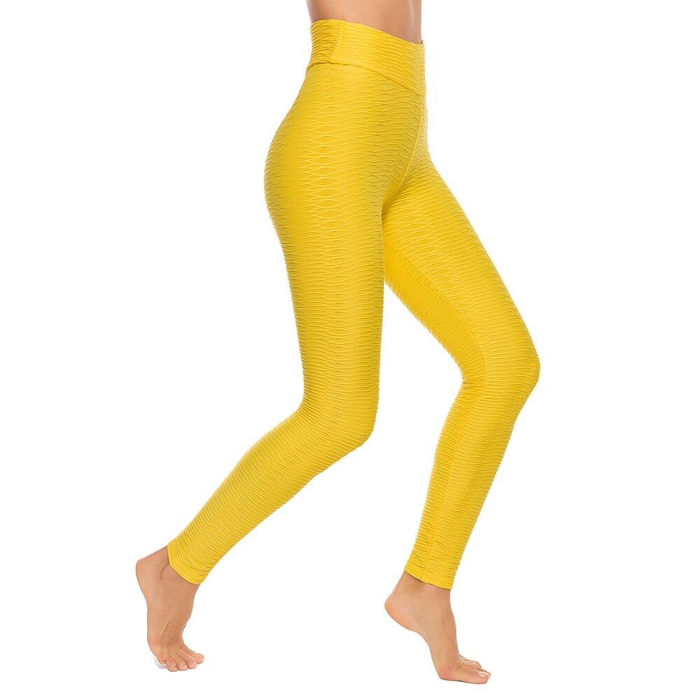 High waist yoga pants Hip-lifting fitness Gym pants net