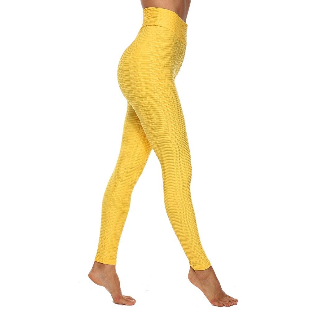 High waist yoga pants Hip-lifting fitness Gym pants net