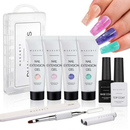 Poly Nail Extension Gel, Sweet Cravings Spring Color Poly Nail Gel