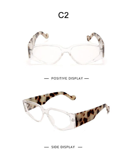 Presbyopia Reading Glasses Women Men Leopard Fashion Eyewear