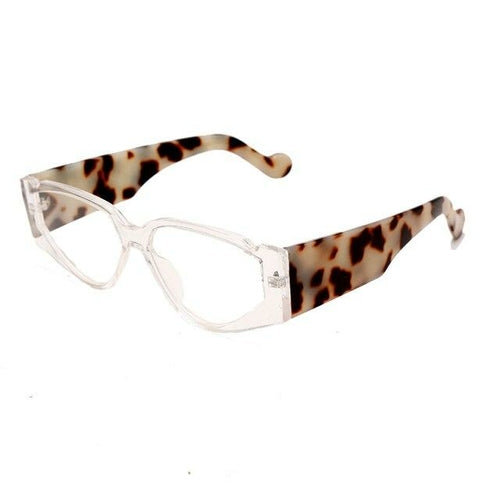 Presbyopia Reading Glasses Women Men Leopard Fashion Eyewear