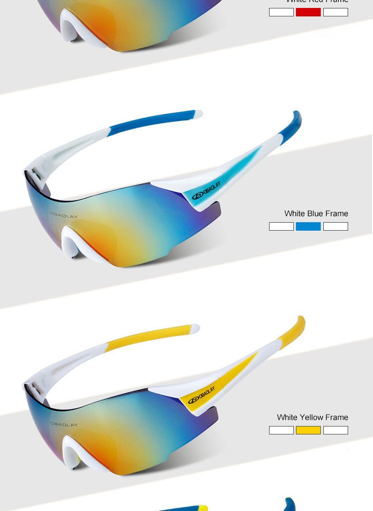 Men Women Cycling Bicycle Sunglasses UV Protection Lightweight Goggles