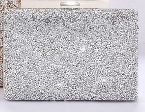 Rhinestones Small Day Clutch Metal Party  Wedding Bridal Evening Bags