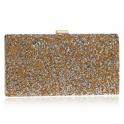 Rhinestones Small Day Clutch Metal Party  Wedding Bridal Evening Bags