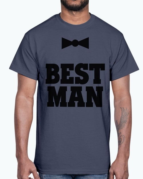 Best Man - Bridal and Wedding- Cotton Tee