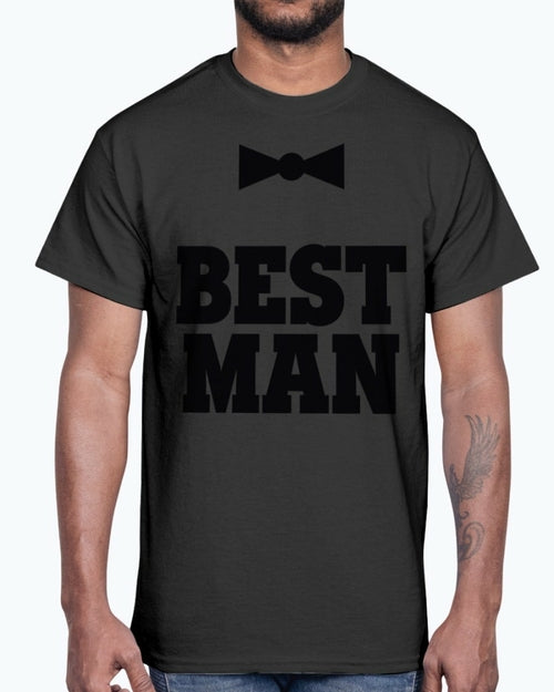 Best Man - Bridal and Wedding- Cotton Tee