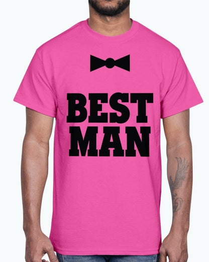 Best Man - Bridal and Wedding- Cotton Tee