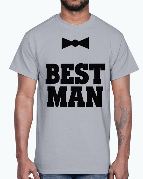 Best Man - Bridal and Wedding- Cotton Tee