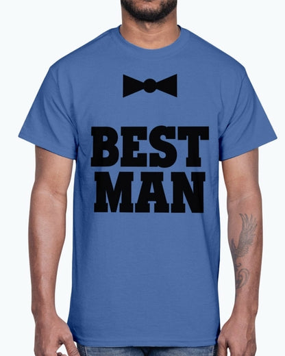 Best Man - Bridal and Wedding- Cotton Tee