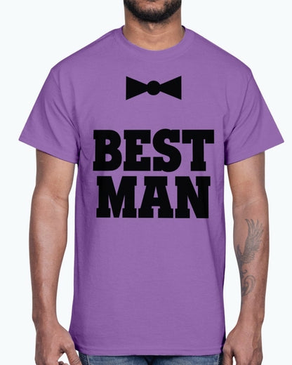 Best Man - Bridal and Wedding- Cotton Tee