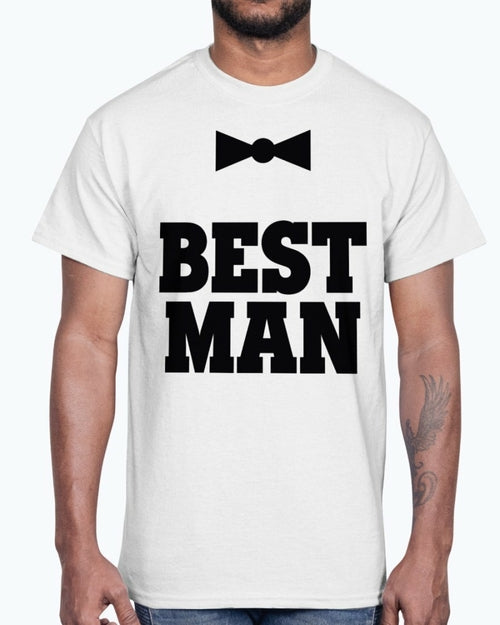 Best Man - Bridal and Wedding- Cotton Tee