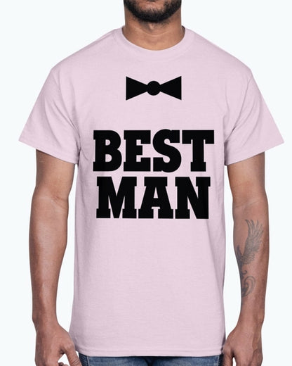 Best Man - Bridal and Wedding- Cotton Tee