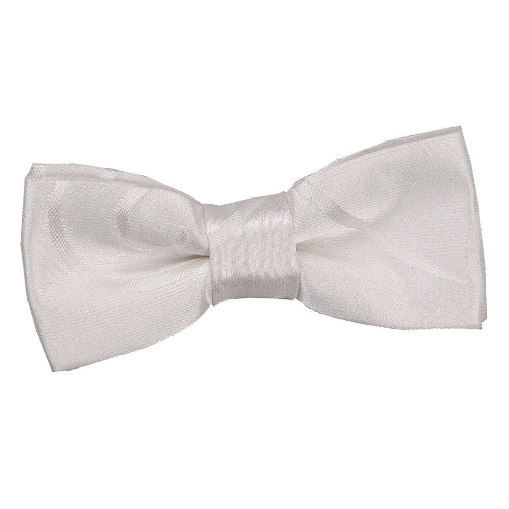 Scroll Pre-Tied Bow Tie - Boys - Ivory