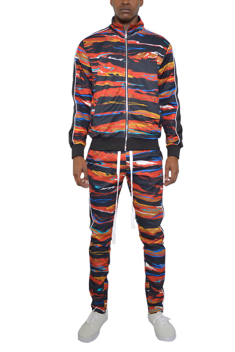 Edge Cut Track Suit