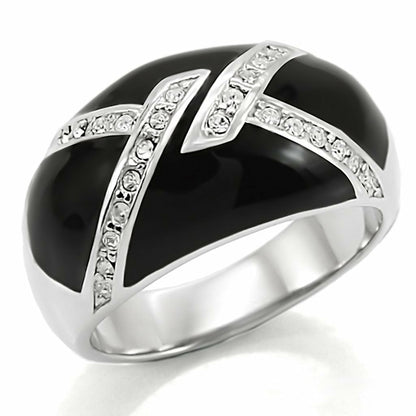 TK022 - High polished (no plating) Stainless Steel Ring with Top Grade