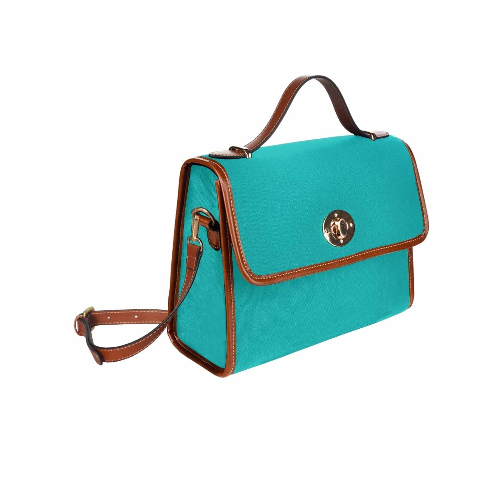 Canvas Bag  / Greenish Blue