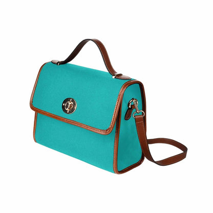 Canvas Bag  / Greenish Blue