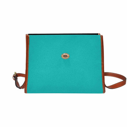 Canvas Bag  / Greenish Blue