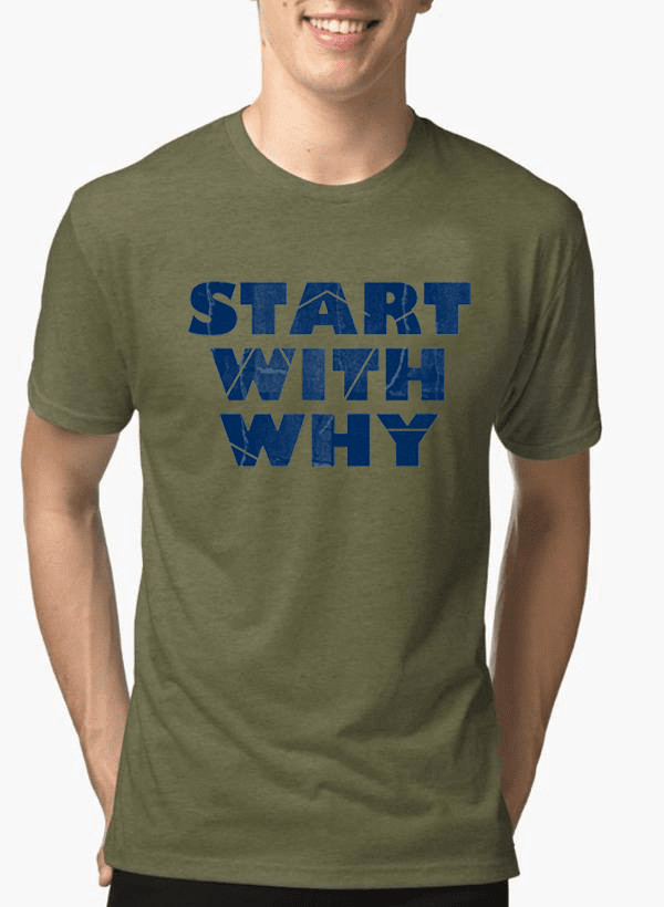 Begin met het Why-mêlee T-shirt met halve mouwen 