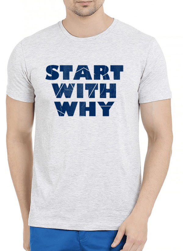 Begin met het Why-mêlee T-shirt met halve mouwen 