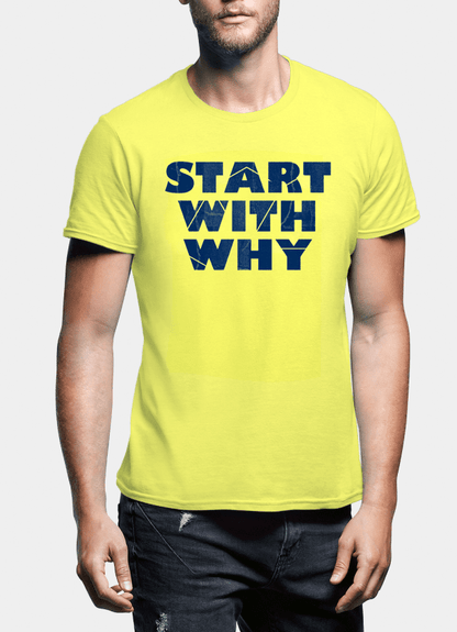 Begin met het Why-T-shirt met halve mouwen