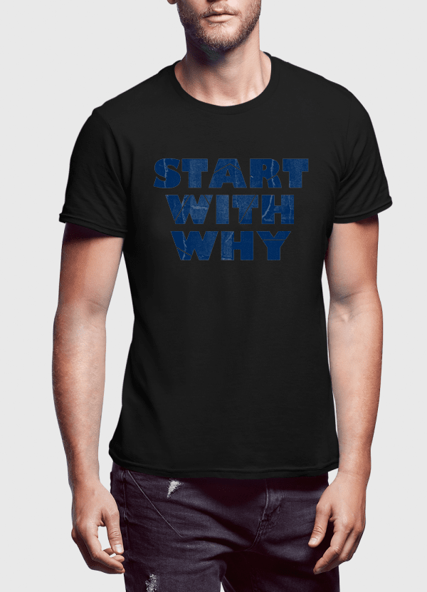 Begin met het Why-T-shirt met halve mouwen