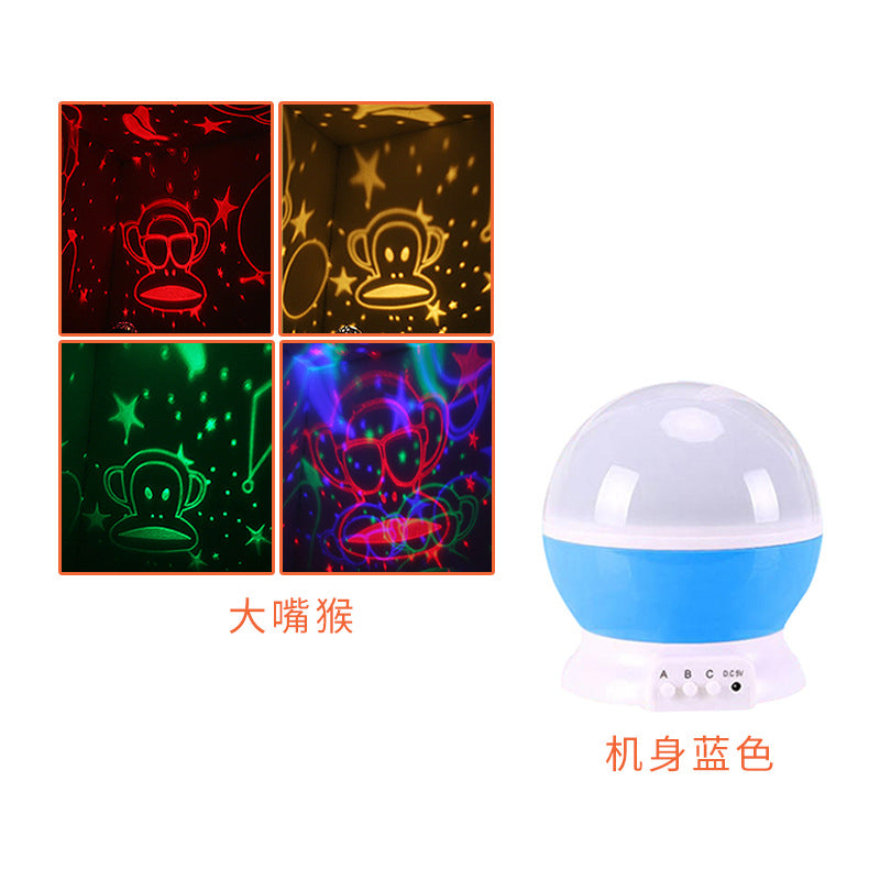 led starry sky lights fantasy rotating romantic starlight projection lamp usb starry gift Amazon explosion night light