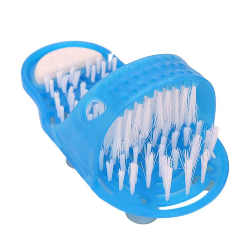 TV products easy feet bathroom massage slippers exfoliating easyfeet grinding skin with brush slippers